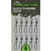 Fox Rage Predator Quick Change Links 7 Wirbel 10 Stk.
