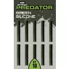 Fox Rage Predator Green Silicone Silikonschlauch 10 Stk.
