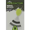 Fox Rage Predator Braid Stops Black Stopper 20 Stk.