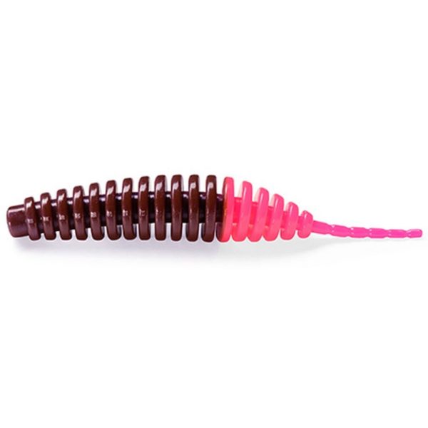 FISHUP Tanta 3,81cm (10 Stk.), #139 - Earthworm/Hot Pink Plastikköder