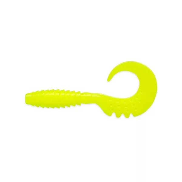 FISHUP Fancy Grub 5,08cm (10 Stk.), #046 - Zitrone Plastikköder