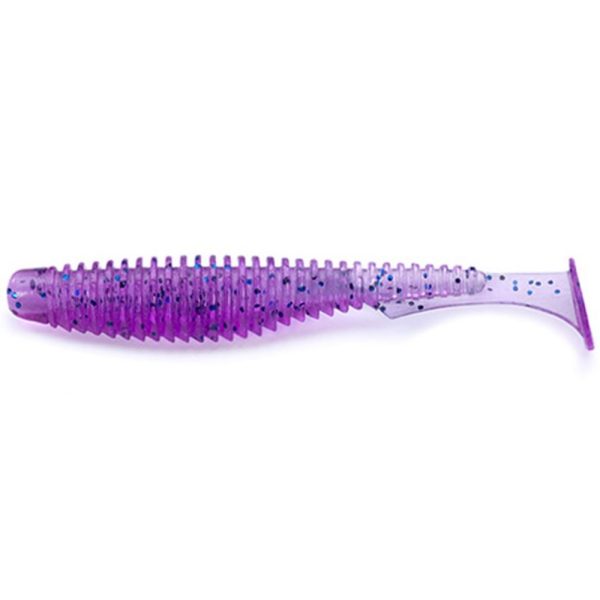 FISHUP U-Shad 5,08cm (10 Stk.), #014 - Violett/Blau Plastikköder