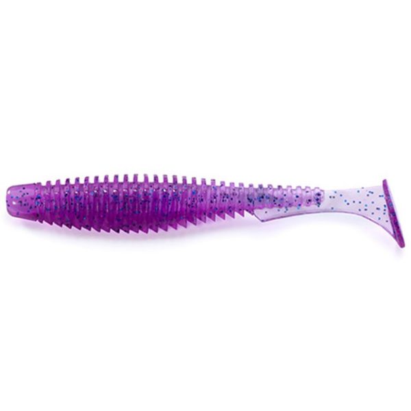 FISHUP U-Shad 7,62cm (9pcs.), #014 - Violet/Blue Kunststoffköder