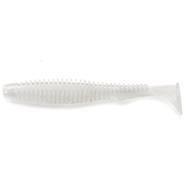 FISHUP U-Shad 7,62cm (9pcs.), #081 - Pearl Kunststoffköder