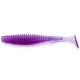 FISHUP U-Shad 10,16cm (8pcs.), #014 - Violet/Blue Kunststoffköder