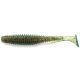 FISHUP U-Shad 10,16cm (8pcs.), #017 - Motor Oil Pepper Kunststoffköder