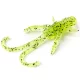 FISHUP Baffi Fly 3,81cm (10pcs.), #055 - Chartreuse/Black Kunststoffköder