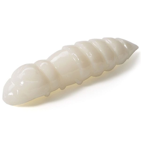 FISHUP Pupa 2,28cm (12pcs.), #009 - White Plastikköder