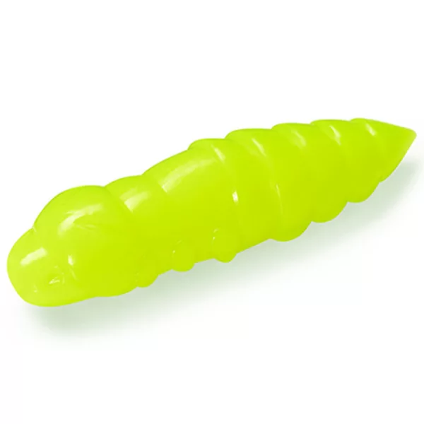Fishup Pupa Cheese 2,28cm #111 Hot Chartreuse Plastikköder 12Stk