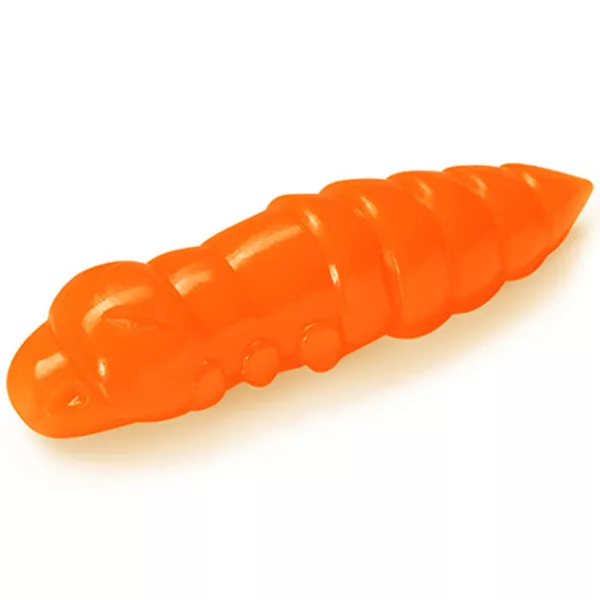 Fishup Pupa Cheese 2,28cm #113 Hot Orange Plastikköder 12Stk