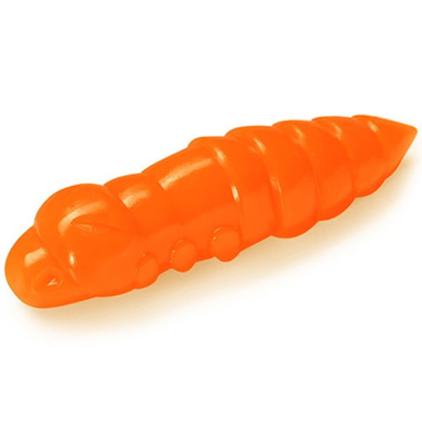 Fishup Pupa Cheese 3,81cm #113 Hot Orange Plastikköder 8Stk.