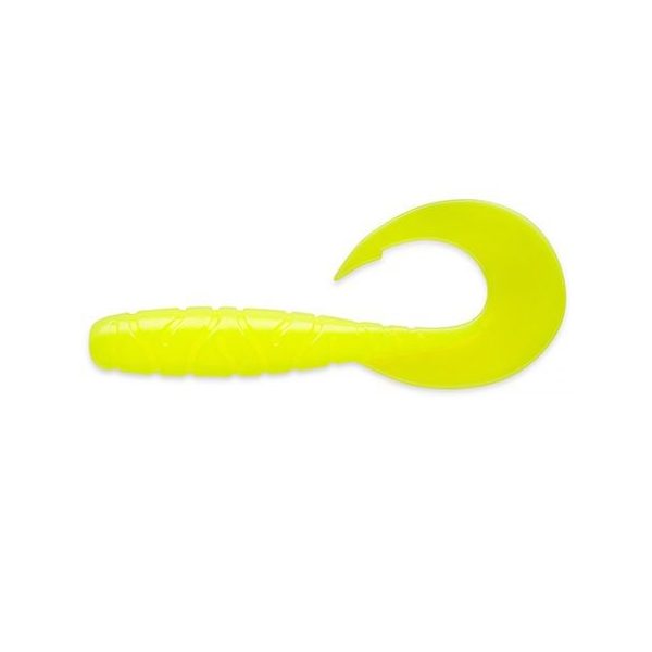FISHUP Mighty Grub 11,43cm (4 Stk.), #046 - Zitrone Gummiköder