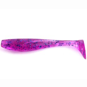   FISHUP Wizzle Shad 12,7cm (4 Stk.), #014 - Violett/Blau Plastikköder