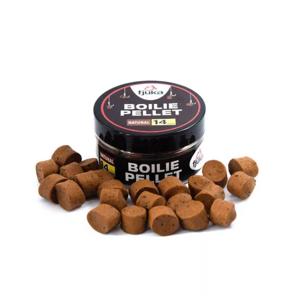 Fjuka Boilie Pellet 14mm Natural Hakenköder 50gr