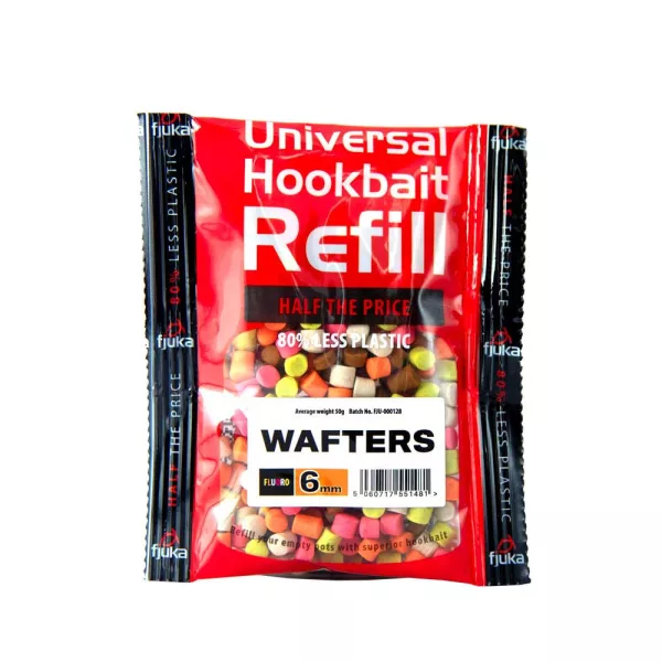 Fjuka Wafters Mixed Colours 6mm Wafters Nachfüllpackung 50gr