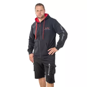 Uni Cat Team Zipper Hoodie Pulóver L