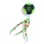 Saenger Fluo L Szilikon Stopper 15db