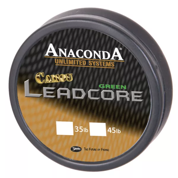 Anaconda Camou Braun 10m 35lb Super Weiche Geflochtene Vorfachschnur
