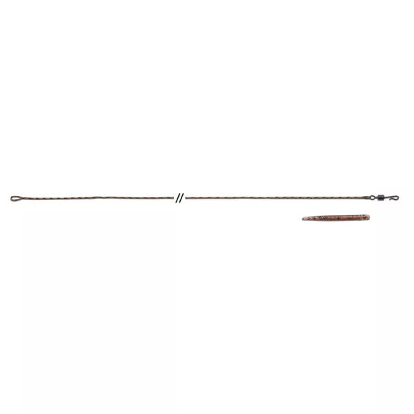 Anaconda Jungle Quick Change Leadcore Braun 50lb 80cm Vorfach 3Stk