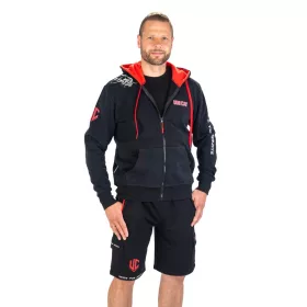 Uni Cat Team Zipper Kapucnis Pulóver XL