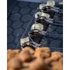 Matrix X6 Carp Pellet Rigger Band Rigs 16 10cm Füles, Szakáll Nélküli Monofil Előkötött Horog Csaligyűrűvel 8db