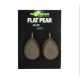 **Korda** Flat Pear Inline Blister Boilie Blei 112gr 2Stk