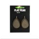 **Korda** Flat Pear Inline Blister Boilie Blei 142gr 2Stk