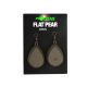 Korda Flat Pear Swivel Blister Karpfenblei 70gr 2Stk