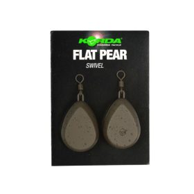 Korda Flat Pear Swivel Blister Karpfenblei 98gr 2Stk