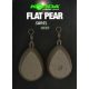 Korda Flat Pear Swivel Blister Karpfenblei 112gr 2Stk