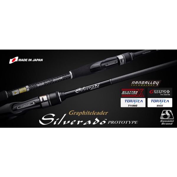 Graphiteleader Silverado Prototype 22GSILPS-832M Fast 2,52m 5-22gr 2-teilige Spinnrute