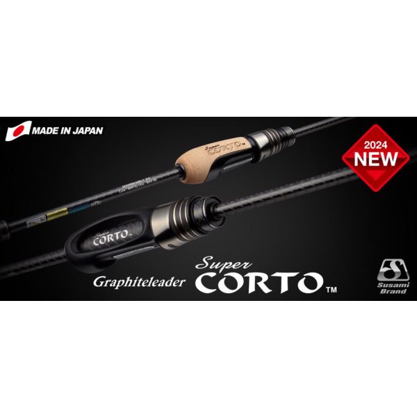 Graphiteleader Super Corto 24GCORSS-582UL-HS+ Extra Fast 1,73m 3gr 2-teilige Spinnrute