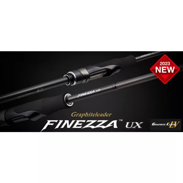Graphiteleader Finezza UX 23GFINUS-832ML-T R-Fast 2,53m 3-15gr 2-teilige Spinnrute