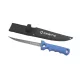 KINETIC Fillet Knife Soft Grip 17,78cm Blue/Black Messer