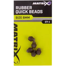   Matrix 6mm Gummi Quick Bead Gummikugel mit Schnellkupplung 5 Stück