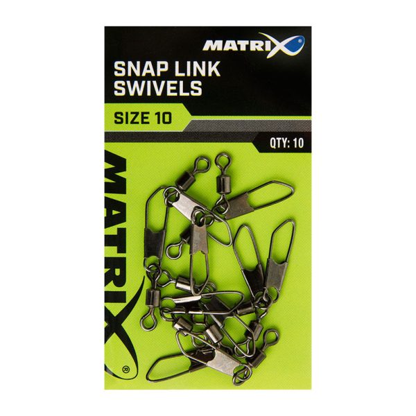 Matrix Snap Link Swivels Wirbel 16 10 Stk.