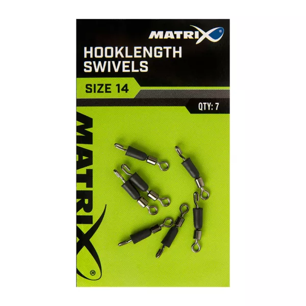 Matrix Hooklength Swivels 16 Wirbel 7 Stk.
