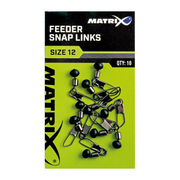 Matrix Feeder Bead Snap Links 14 Wirbel 10Stk