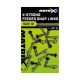 Matrix X-Strong Feeder Bead Snap Links 10 Wirbel 10 Stk.