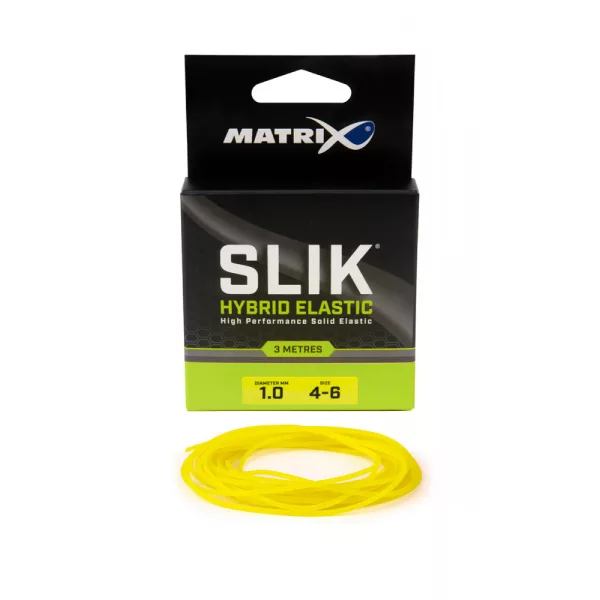 Matrix Matrix SLIK Elastic Größe 4 - 6 (1.0mm) Gelb Kopfrutengummi