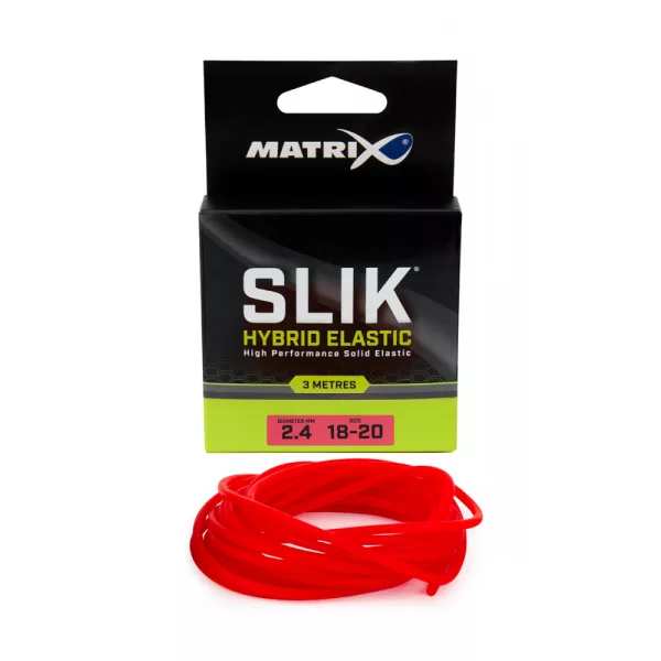 Matrix Matrix SLIK Elastic Größe 18 - 20 (2.4mm) Rot Kopfruten-Gummizug