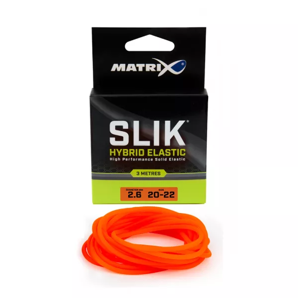 Matrix Matrix SLIK Elastic Größe 20 - 22 (2.6mm) Orange Kopfruten-Gummizug