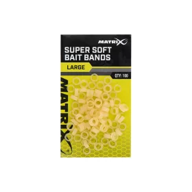 Matrix Super Soft Bait Bands Großer Pelletring 100 Stk.