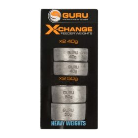   Guru X-Change Distance Feeder Pack Heavy Seitenkorb Zubehör 40+50gr - Austauschbares Gewicht Set