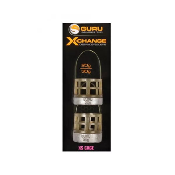 Guru X-Change Distance Feeder Solid Seitenkorb 20+30gr - Austauschbares Gewicht - Geschlossen - XS