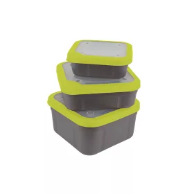 Matrix Bait Boxes Grey/Lime - 3.3pt Köderbox