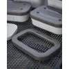 Matrix Skirt Lid Sicherheitsdeckel für Air Flow und Air Lock Köderdosen
