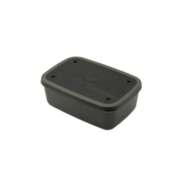 Guru Bait Box Solid Lid Green Köderbox 5,3 pint / 2,65l