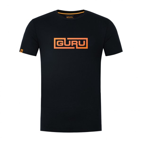 Guru Gradient Connect Schwarzes T-Shirt S