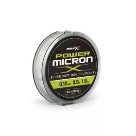 Matrix Power Micron X 0.12mm - 3.5lb 100m Monofile Schnur
